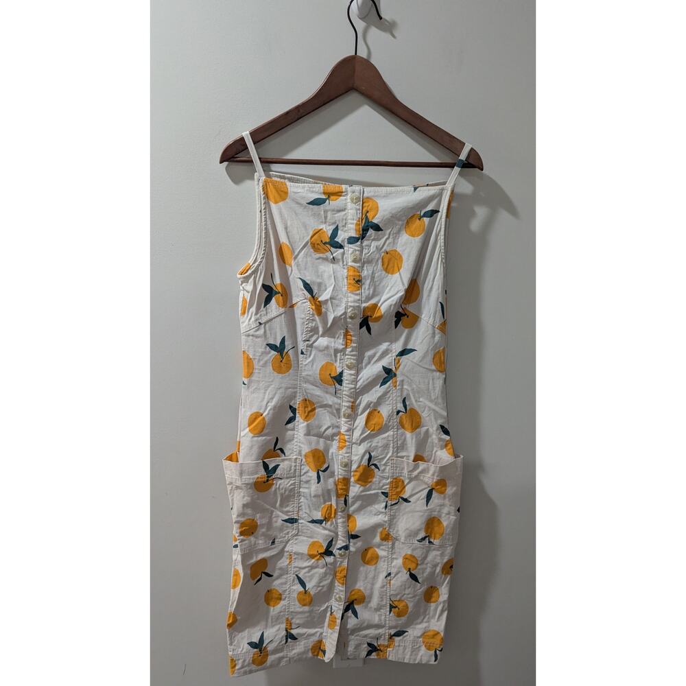 Maeve Anthropologie The Dylan Mierzwinski Colette Citrus Midi Dress - Picture 2 of 6
